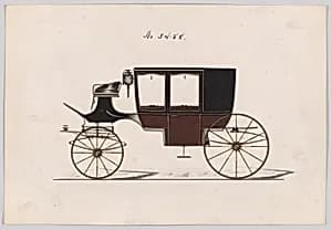 Design for Coach, no. 3488 by Brewster & Co.