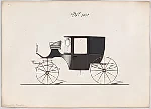 Design for Coupé, no. 3088 by Brewster & Co.