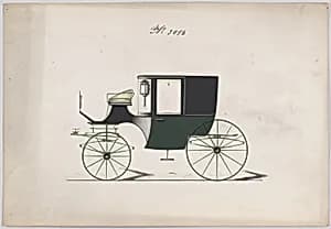 Design for Coupé, no. 3096 by Brewster & Co.