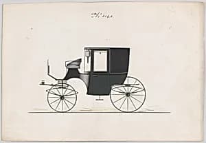 Design for Coupé, no. 3144 by Brewster & Co.