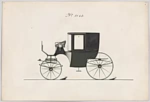 Design for Coupé, no. 3160 by Brewster & Co.