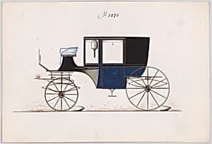 Design for Coupé, no. 3276 by Brewster & Co.