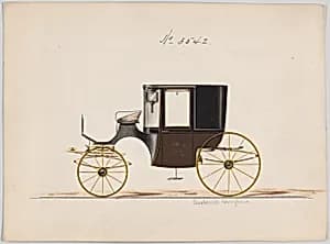 Design for Coupé, no. 3542 by Brewster & Co.