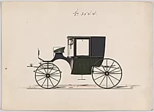 Design for Coupé, no. 3544 by Brewster & Co.