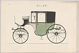 Design for Coupé, no. 4197 by Brewster & Co.