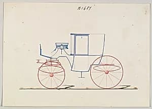 Design for Coupé, no. 681 by Brewster & Co.