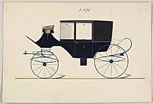 Design for Coupé, no. 875 by Brewster & Co.