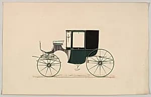 Design for Coupé (unnumbered) by Brewster & Co.