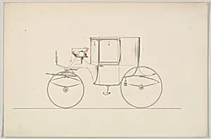 Design for Coupé (unnumbered) by Brewster & Co.