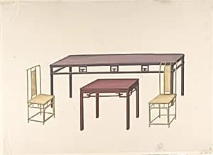 Design for Export Furniture by Anonymous, Chinese, 19th century