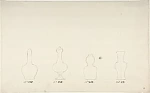 Design for Four Vases