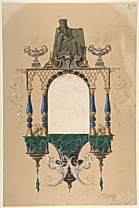 Design for Frame by Edouard [?] Bouvenne