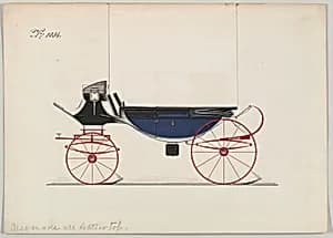 Design for Landau, no. 1034 by Brewster & Co.