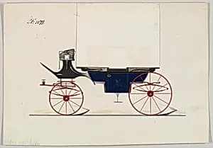 Design for Landau, no. 1079 by Brewster & Co.