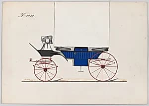 Design for Landau, No. 3006 by Brewster & Co.