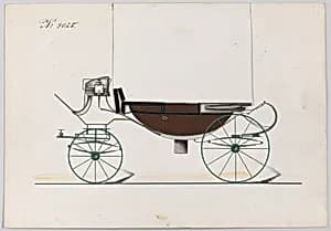 Design for Landau, No. 3025 by Brewster & Co.