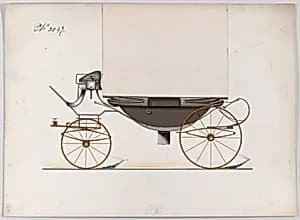Design for Landau, No. 3047 by Brewster & Co.