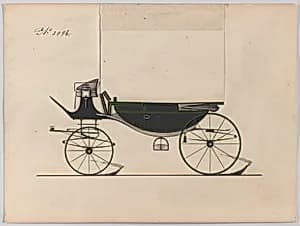 Design for Landau, No. 3094 by Brewster & Co.