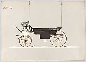 Design for Landau, No. 3120 by Brewster & Co.