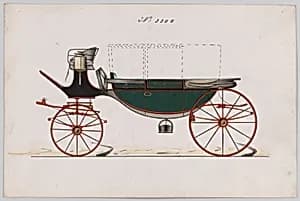 Design for Landau, No. 3300 by Brewster & Co.