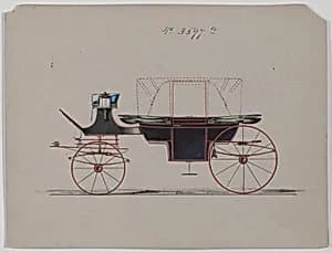 Design for Landau, No. 3597a by Brewster & Co.
