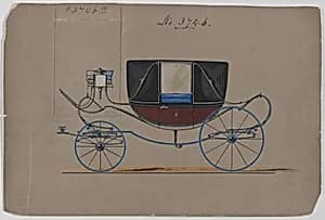 Design for Landau, No. 3746 by Brewster & Co.