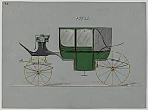 Design for Landau, No. 3932 by Brewster & Co.|Herman Stahmer