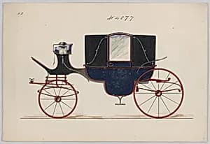 Design for Landau, No. 4077 by Brewster & Co.|Herman Stahmer