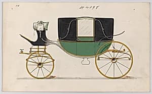 Design for Landau, No. 4098 by Brewster & Co.|Herman Stahmer