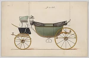 Design for Landau, No. 4100 by Brewster & Co.|Herman Stahmer
