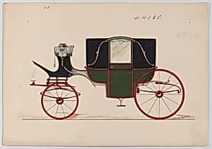 Design for Landau, No. 4120 by Brewster & Co.|Herman Stahmer