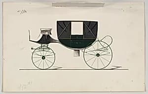 Design for Landau, no. 774 by Brewster & Co.