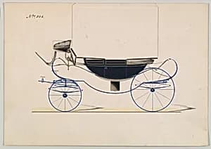Design for Landau, no. 922 by Brewster & Co.