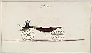 Design for Landau, no. 958 by Brewster & Co.