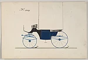 Design for Landaulet, no. 1009 by Brewster & Co.