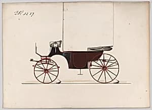 Design for Landaulet, no. 3237 by Brewster & Co.