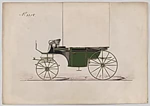 Design for Landaulet, no. 3358 by Brewster & Co.