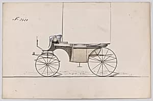 Design for Landaulet, no. 3420 by Brewster & Co.