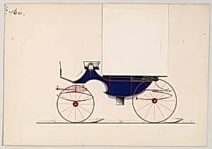 Design for Landaulet, no. 764 by Brewster & Co.