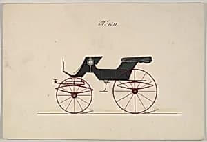 Design for Phaeton, no. 1031 by Brewster & Co.
