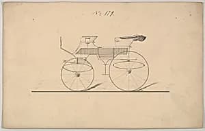 Design for Phaeton, no. 179 by Brewster & Co.|B. Weyers