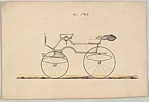 Design for Phaeton, no. 542 by Brewster & Co.