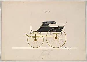 Design for Phaeton, no. 766 by Brewster & Co.|Paul Rodissart