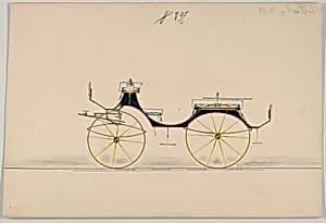 Design for Phaeton, no. 897 by Brewster & Co.