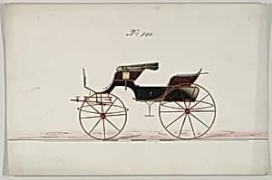 Design for Phaeton, no. 996 by Brewster & Co.