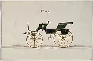 Design for Phaeton, no. 998 by Brewster & Co.