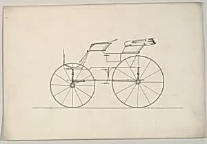 Design for Phaeton (unnumbered) by Brewster & Co.