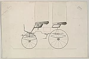 Design for Phaeton (unnumbered) by Brewster & Co.
