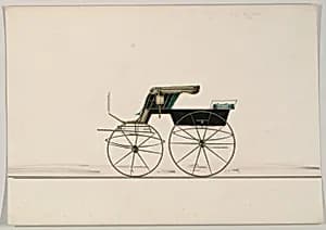 Design for Phaeton (unnumbered) by Brewster & Co.