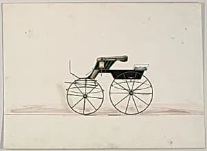 Design for Phaeton (unnumbered) by Brewster & Co.